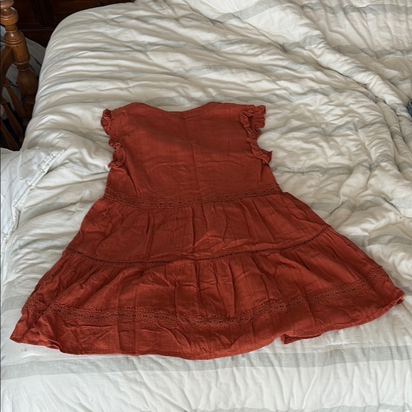 Altar'd State Burnt Orange Sundress Sleeveless - Picture 3 of 3
